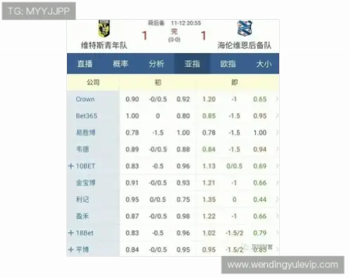 足彩赔率变动背后藏着什么信号？